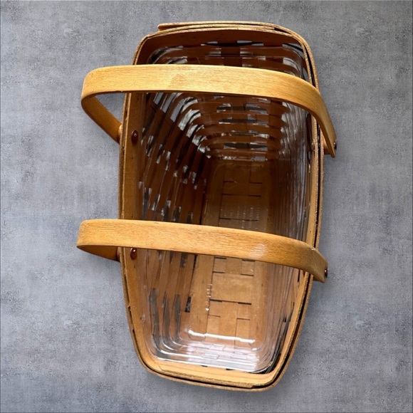Longaberger Vintage 1997 HEARTLAND Vegetable Basket & Protector - Picture 6 of 10